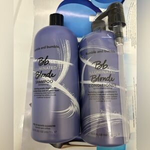 Bumble and bumble Illuminated‎ Blonde shampoo & Conditioner duo ~ 33.8 oz each